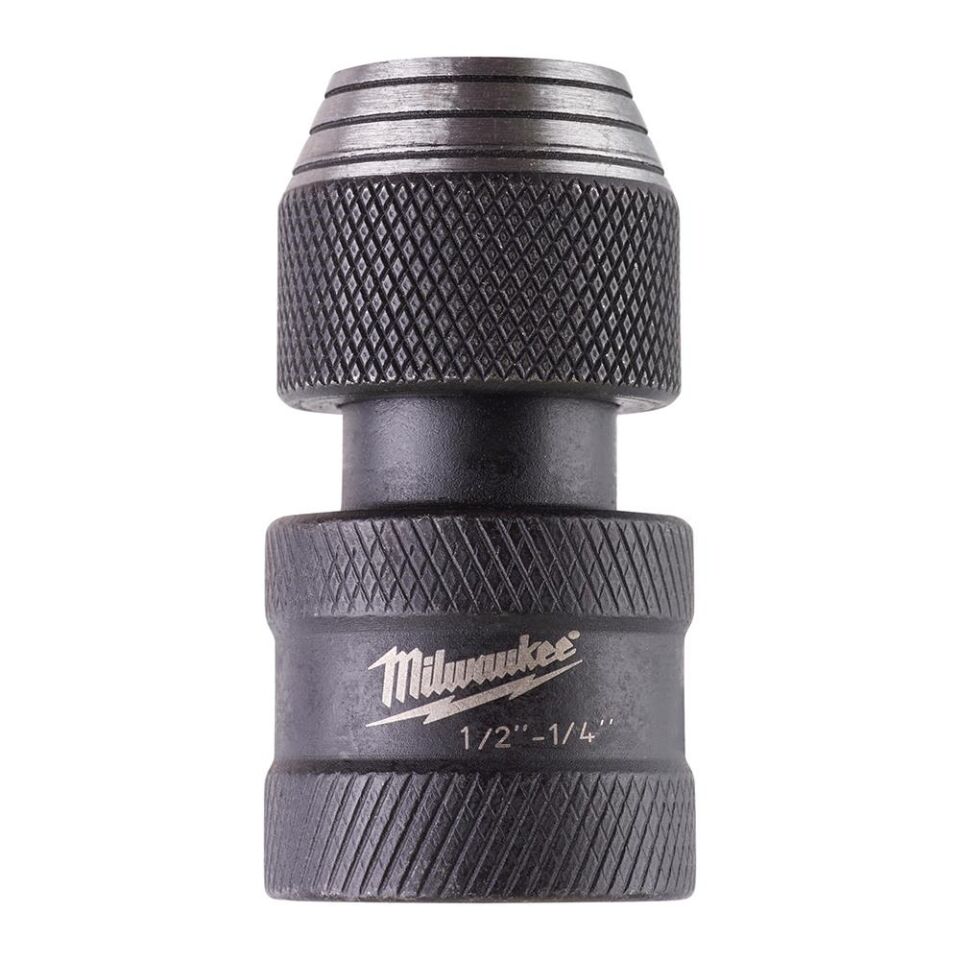 MİLWAUKEE Bits Uç Adaptörü 1/2 Sdden 1/4 Geçiş Shockwave  (4932471828)