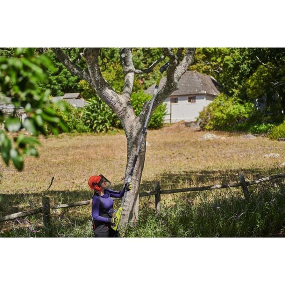 RYOBİ OPP1820PT1845-0 18V Teleskopik Saplı Budama Testeresi + Çit Kesme Makinesi (Akü Dahil Değildir.) (5133006827)