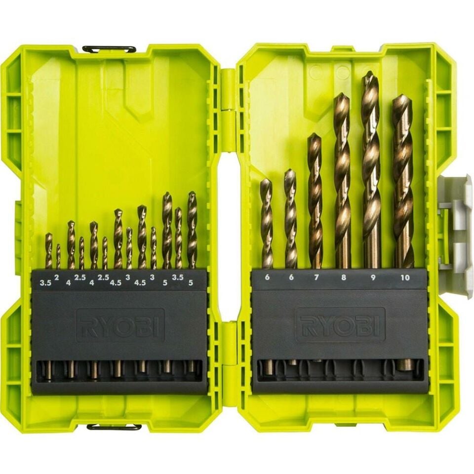 RYOBİ RAK19HSS2 HSS-G Metal Matkap Ucu Seti 19 PARÇA (5132004390)