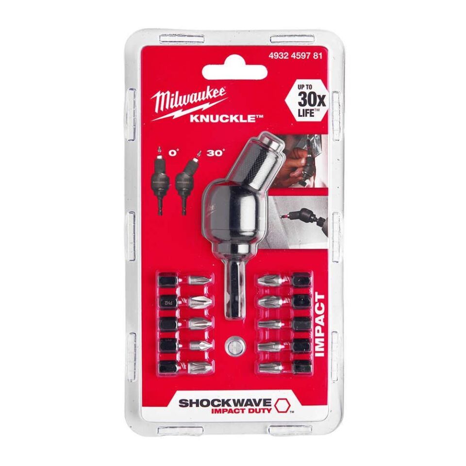 MİLWAUKEE Bits Uç Seti 10 Parça Knuckle  (4932459781)