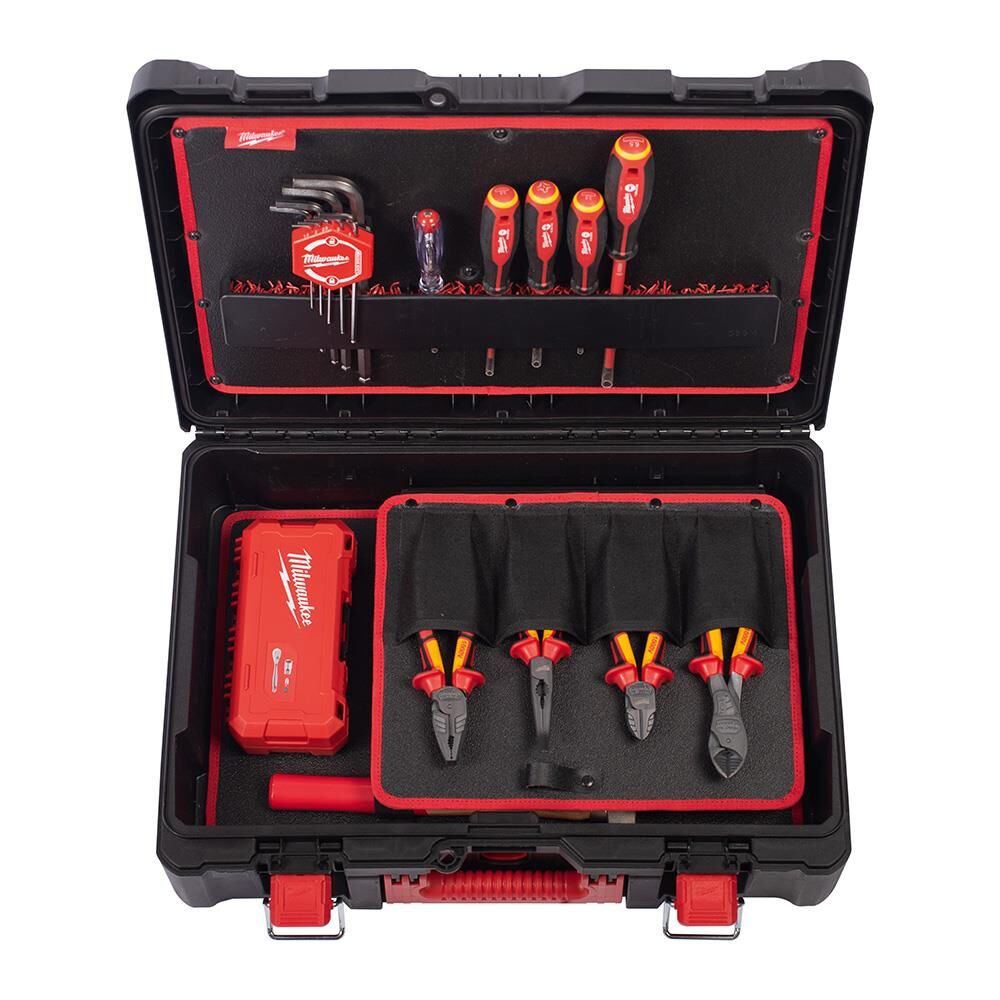 MİLWAUKEE Packout Elektrikçi Set 62 Parça  (4932499466)