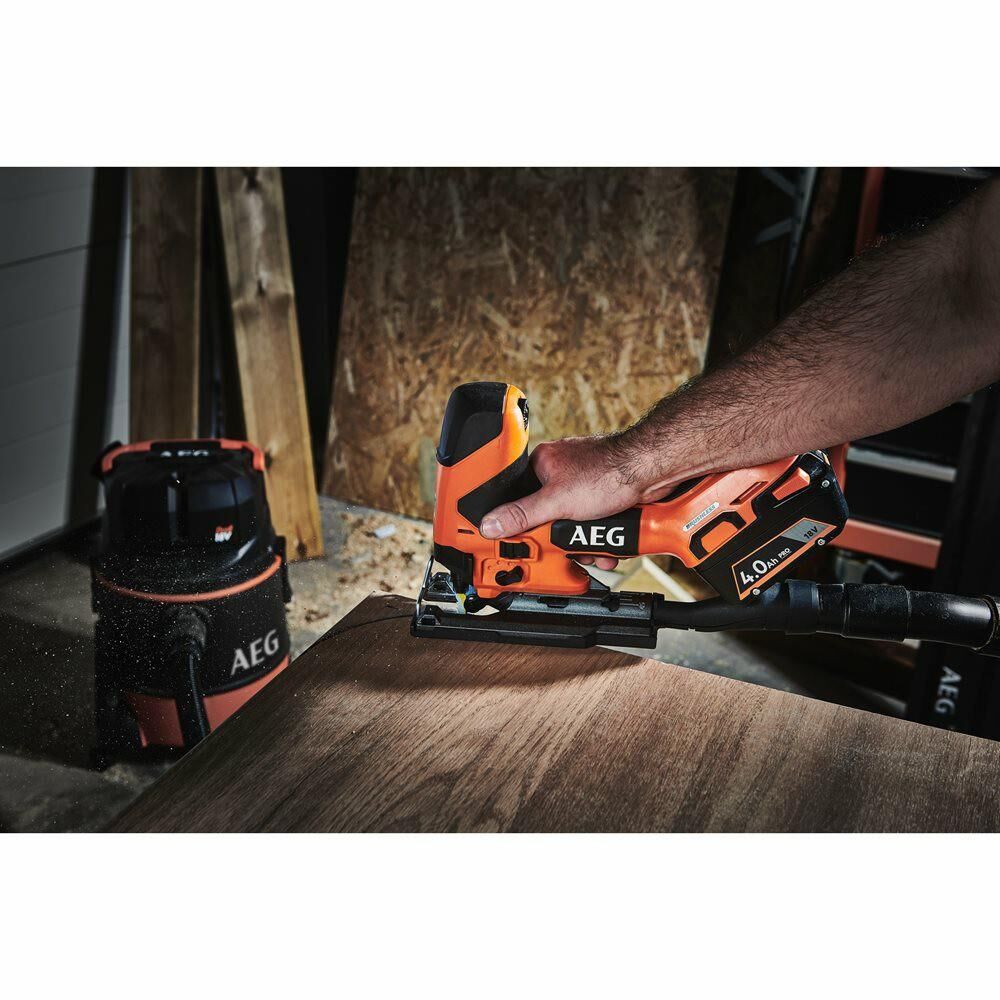 AEG BST18BSBL-0 Akülü Kömürsüz Dekupaj Testere (Akü Dahil Değildir.) (4935493527)