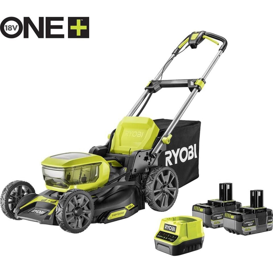 RYOBİ RY18LMX46A-250 18V Akülü Tekerlekli Çim Biçme Makinesi (5133005790)
