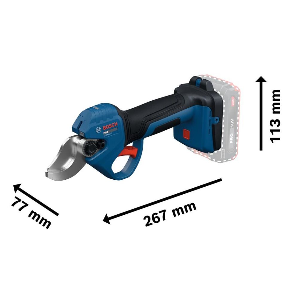 BOSCH GGP18V-32 Bahçe Makası (Akü Dahil Değildir.) (0 600 8D8 200)