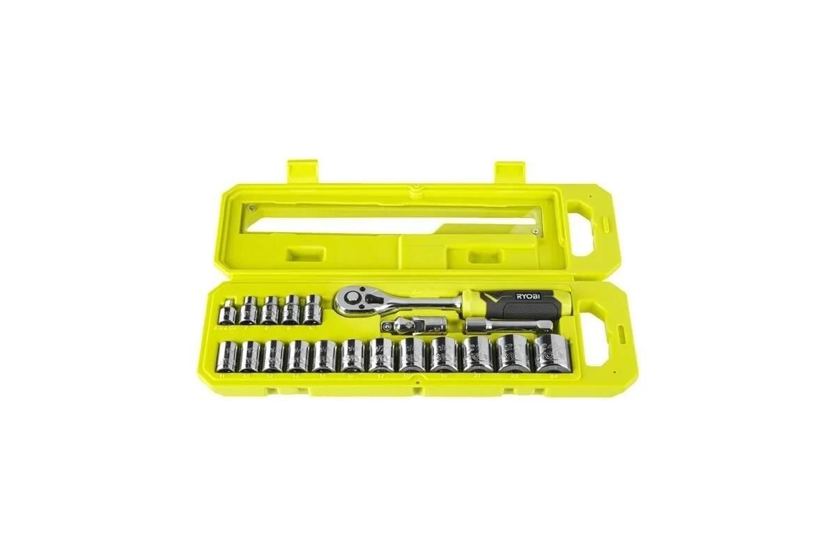 RYOBİ RHRS20PC Cırcırlı Lokma Seti 3/8 20 Parça (5132006069)
