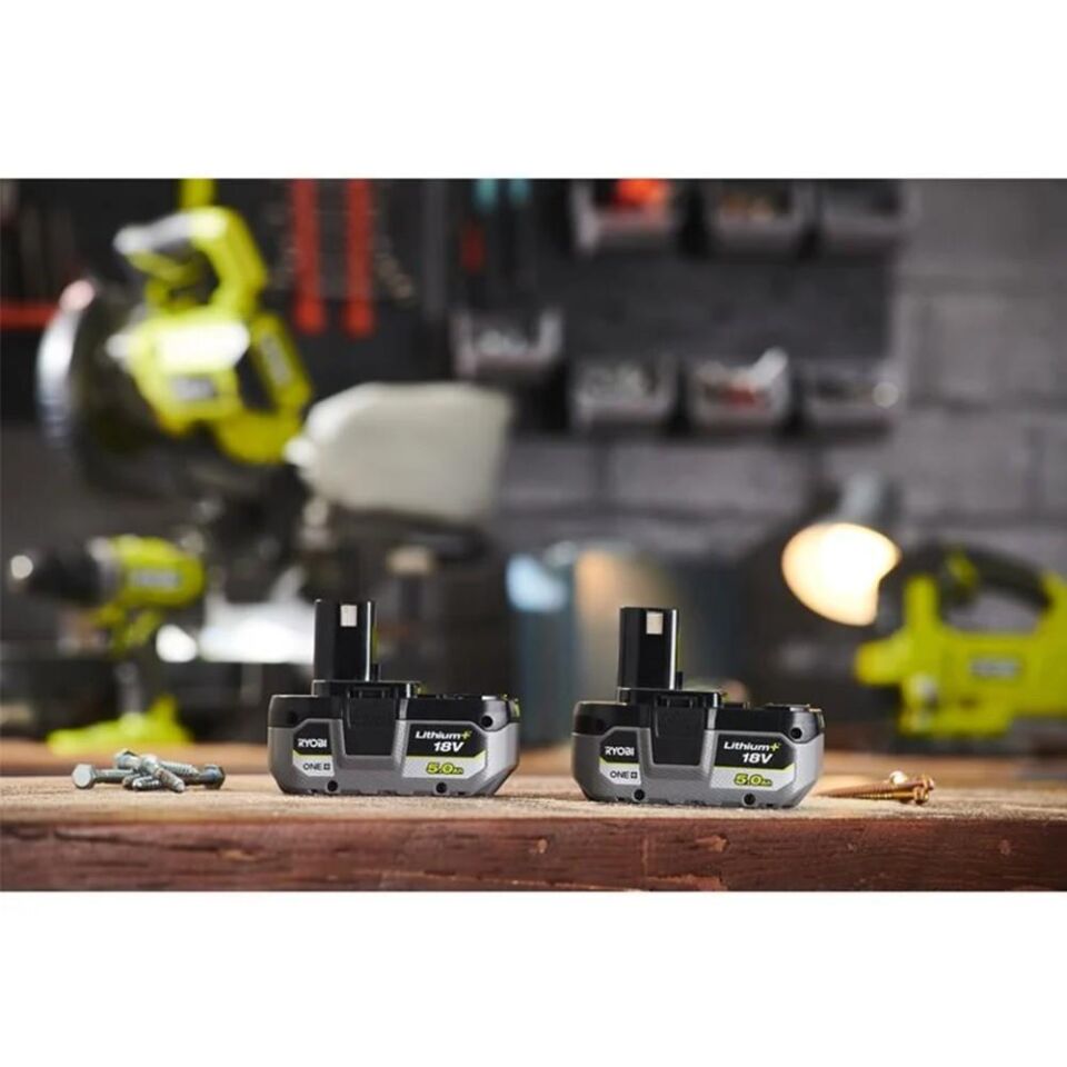 RYOBİ RB1850X2 Akü Seti 2x5.0Ah (5133005305)