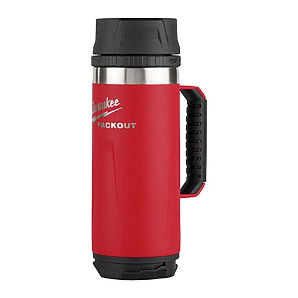 MİLWAUKEE Packout™ Termos Kupa 532 Ml Kırmızı Vidalı  (4932493471)