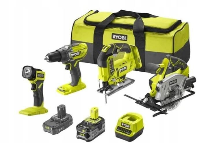 RYOBİ RCK184A-252S Akülü 3 Parça Combo Çok Amaçlı Set (5133005693)
