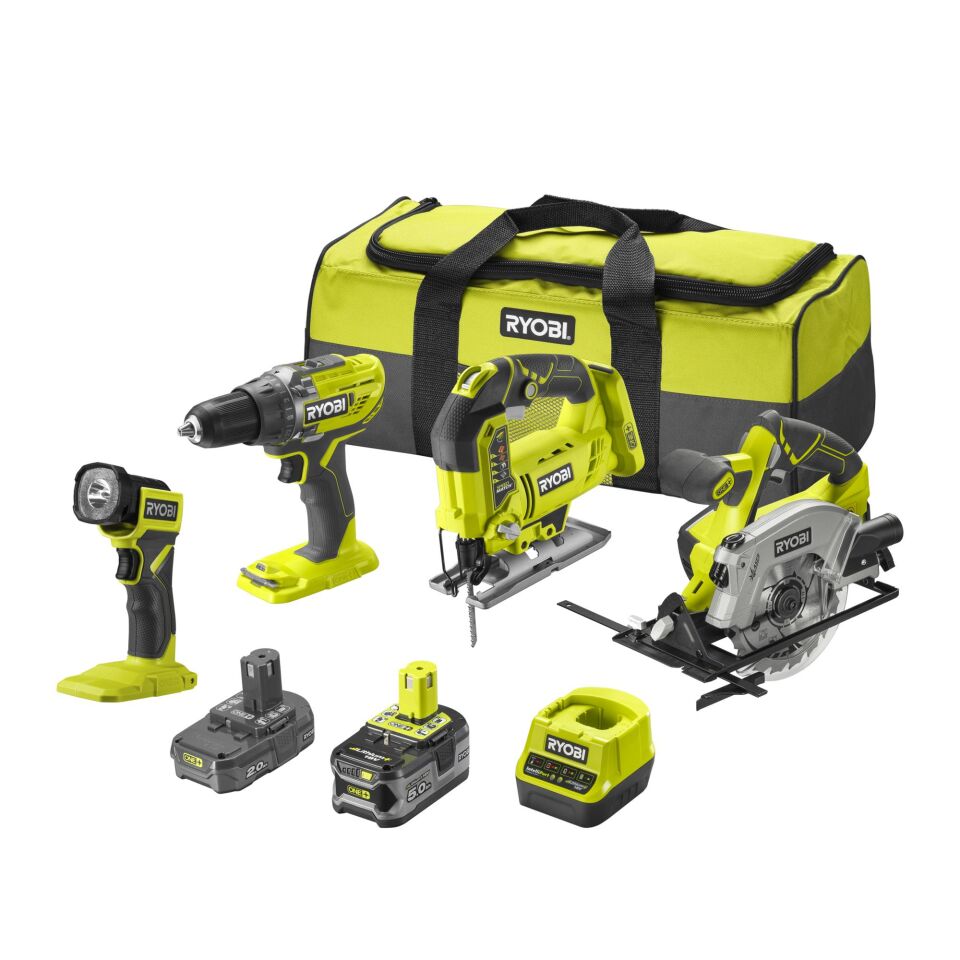 RYOBİ RCK184A-252S Akülü 3 Parça Combo Çok Amaçlı Set (5133005693)