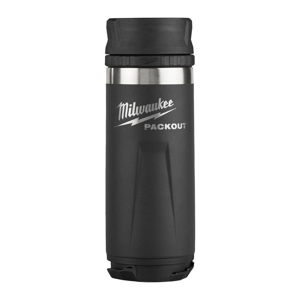MİLWAUKEE Packout™ Termos Bardak 532 Ml Siyah Vidalı  (4932493474)