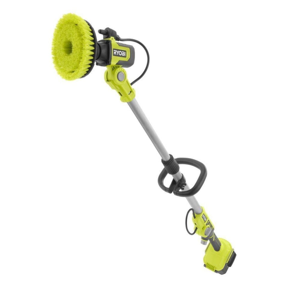 RYOBİ RWTS18-0 Akülü Teleskobik Yıkama Fırçası (Akü Dahil Değildir.) (5133005993)