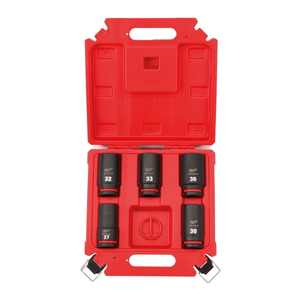 MİLWAUKEE Shockwave 3/4 Derin Lokma Seti  5 Parça  (4932498750)