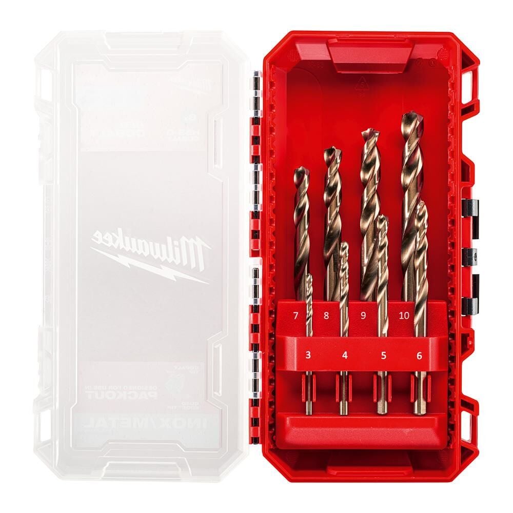 MİLWAUKEE Metal Matkap Ucu Hss-G Cobalt 8 Parçalı Set  (4932499256)