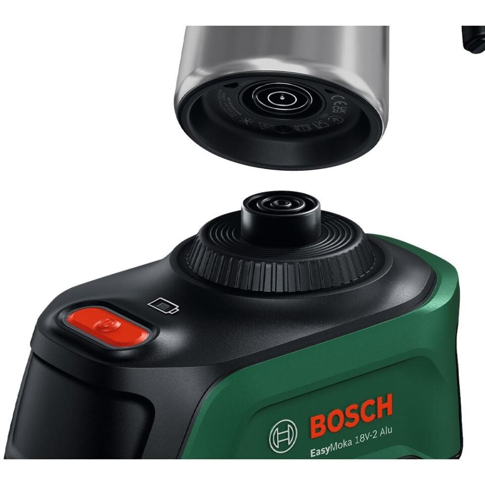 BOSCH EASYMOKA 18V-2 Inox Kahve Makinesi (Akü Dahil Değildir.) (0 603 9E4 100)