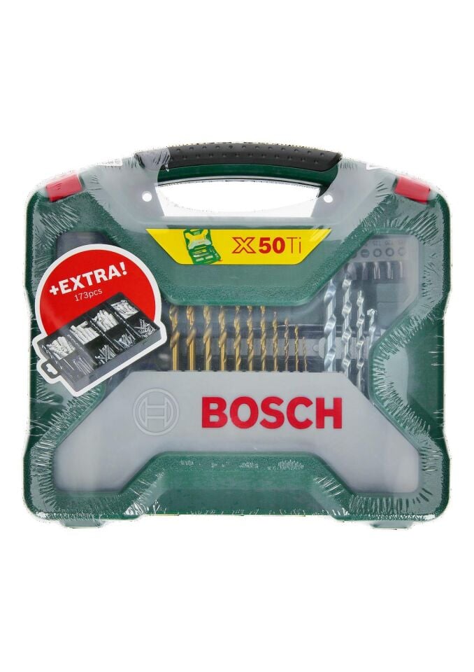 BOSCH X-Line 50+173 Parça Vidalama ve Matkap Ucu Seti