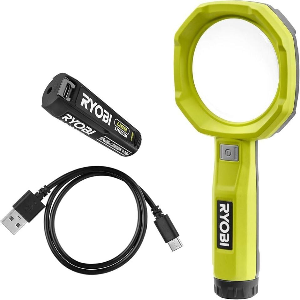 RYOBİ RML4-120G Akülü Büyüteçli Led Lamba (5133006229)