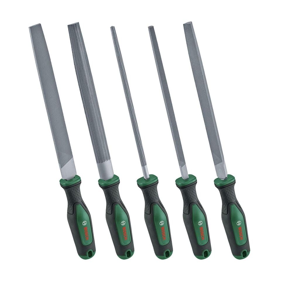 BOSCH Metal Eğe Saplı 5 Parça Set (1.600.A02.ZB0)