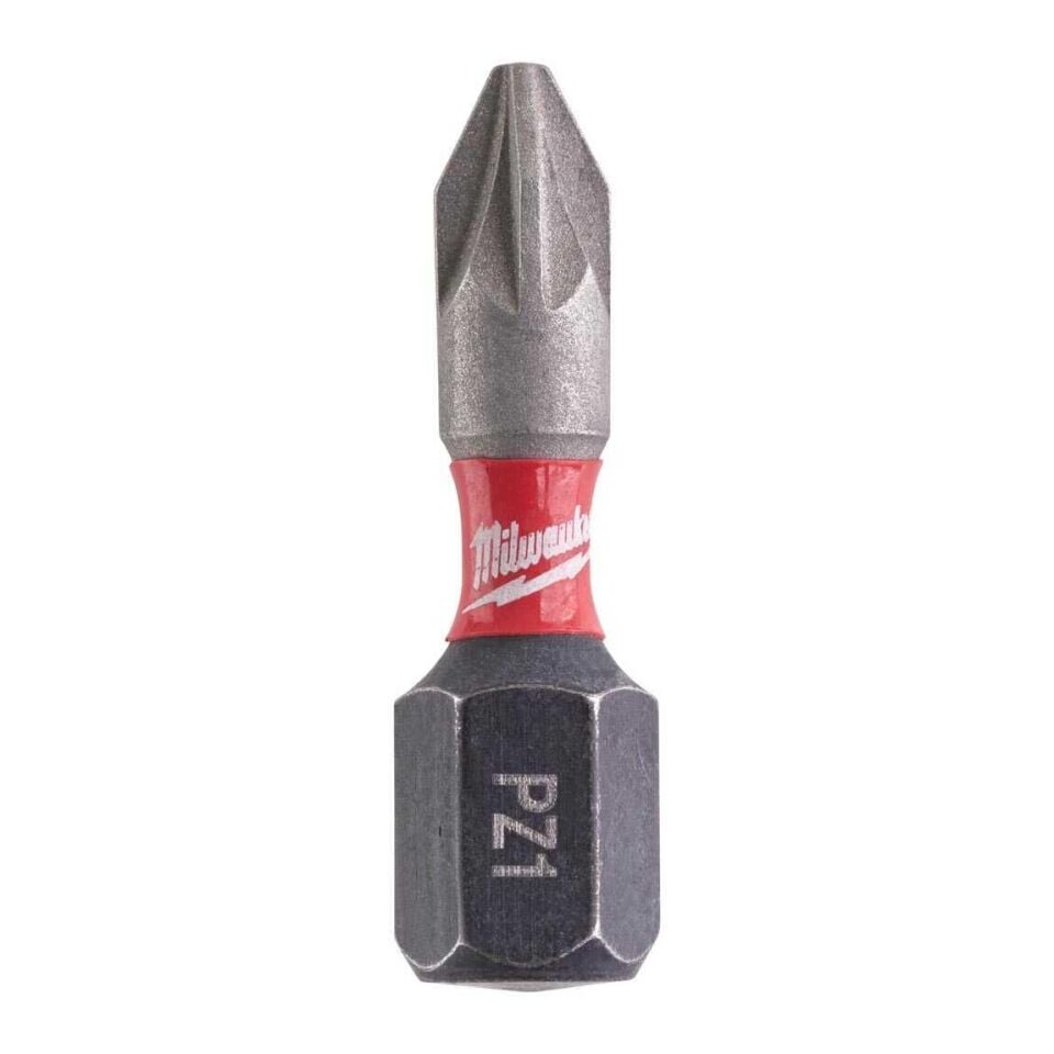 MİLWAUKEE Bits Uç Pz1 25Mm 2Li Pkt Shockwave (4932430860)