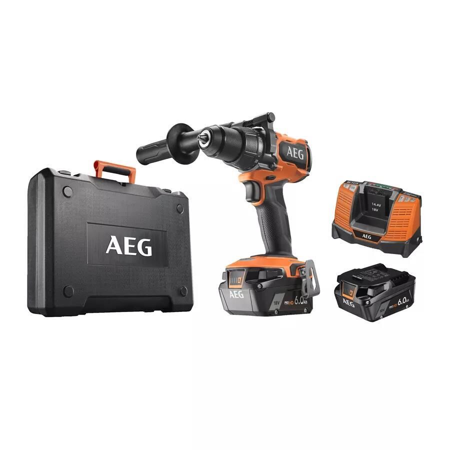 AEG BSB 18BL2-602K Akülü Darbeli Matkap (4935481043)