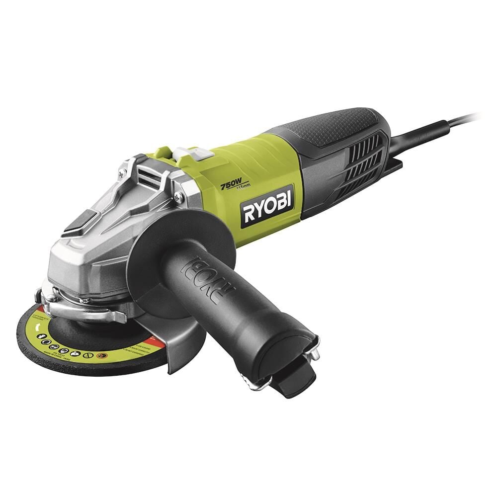 RYOBİ RAG750 Avuç Taşlama Makinesi 115Mm (5133002489)