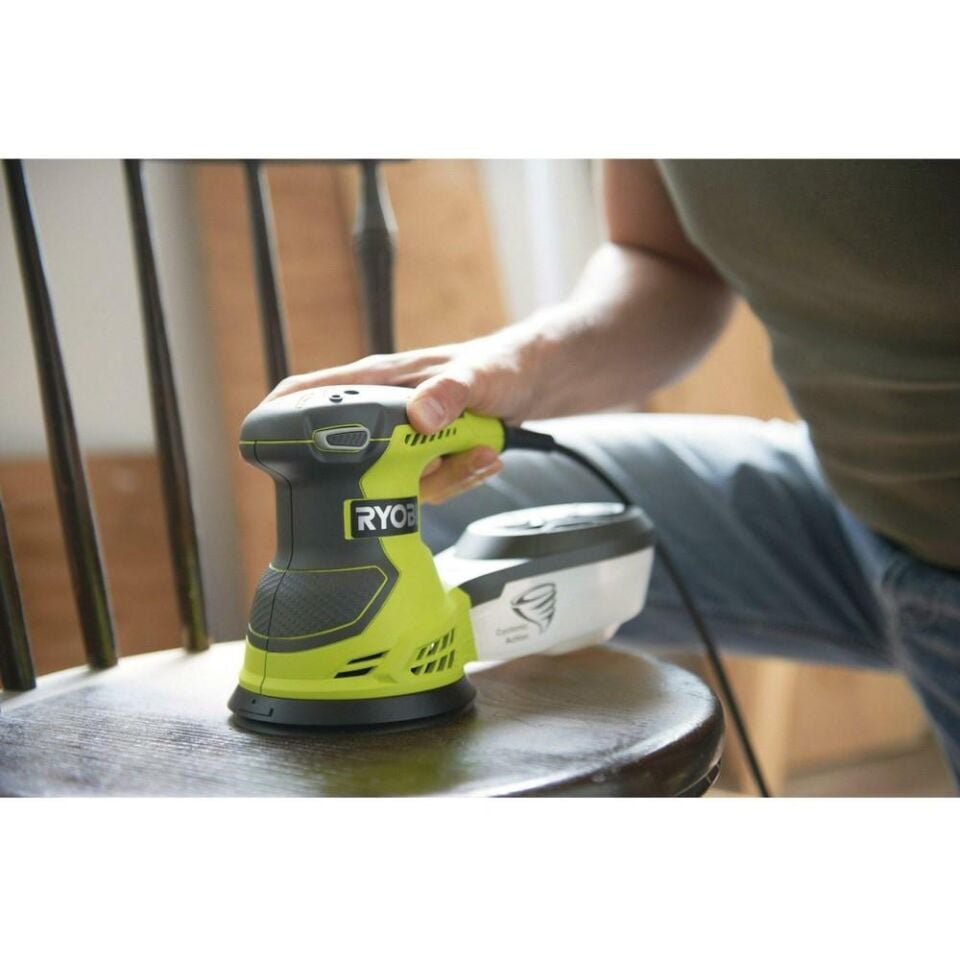 RYOBİ ROS300 Exantırik Zımpara 300W 125Mm (5133001144)