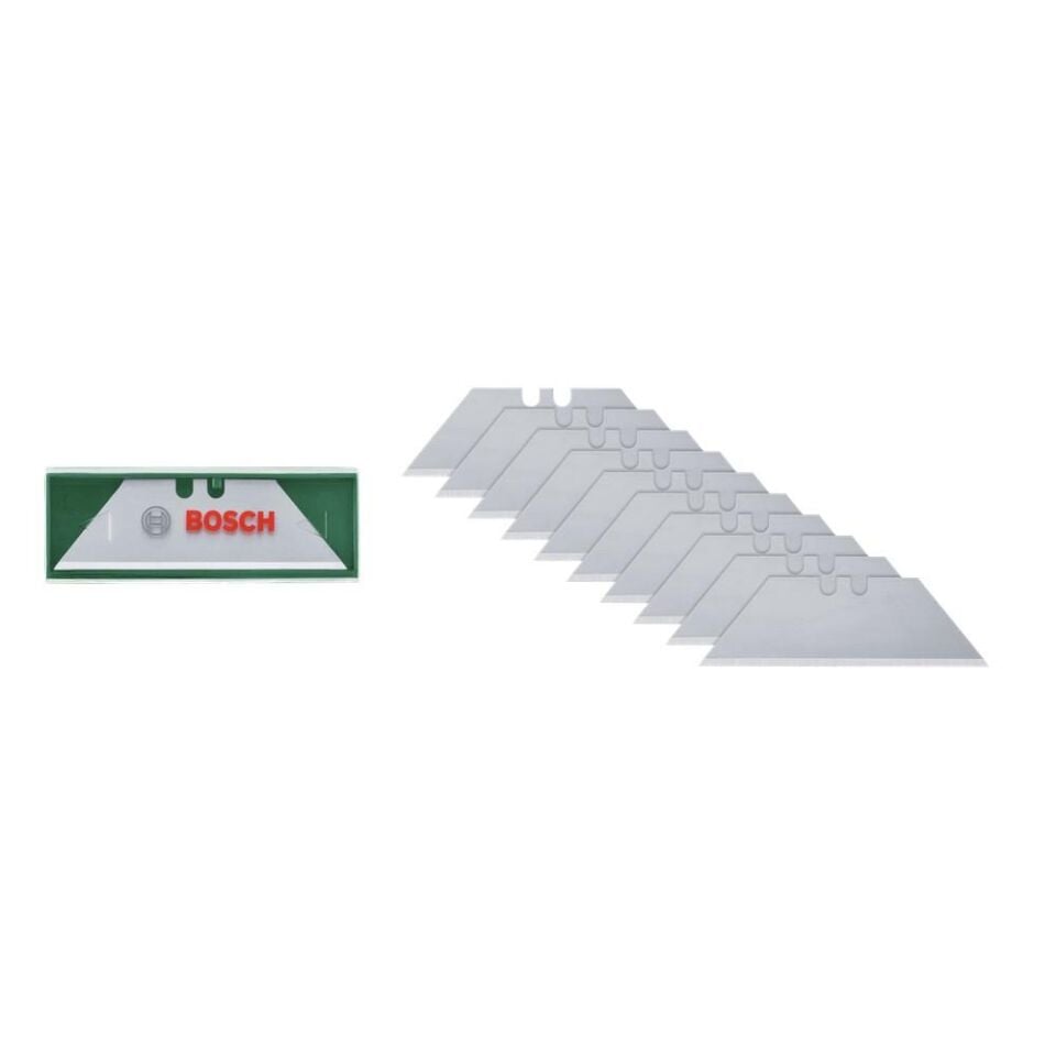 BOSCH Katlanabilir Maket Bıçağı Yedek Bıçak 10 Parça (1 600 A03 2UT)