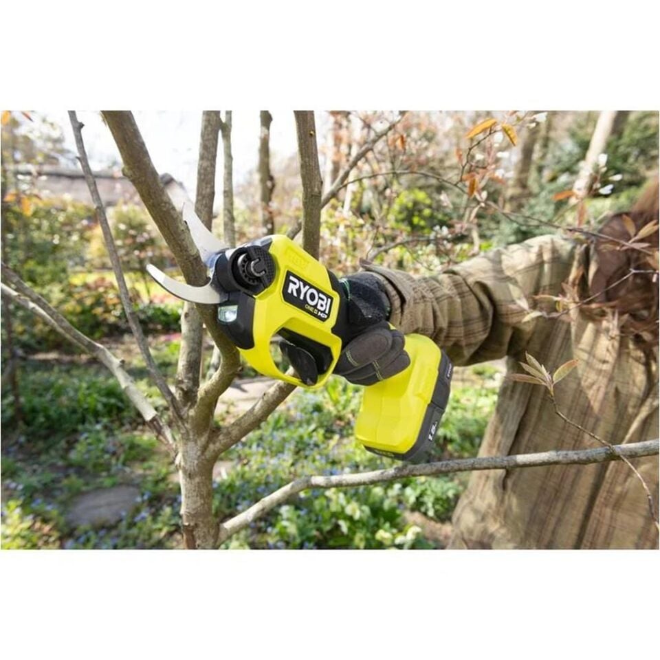 RYOBİ RY18SCXA-0 18V Li-Ion Kömürsüz Akülü Budama Makası (Akü Dahil Değildir.)