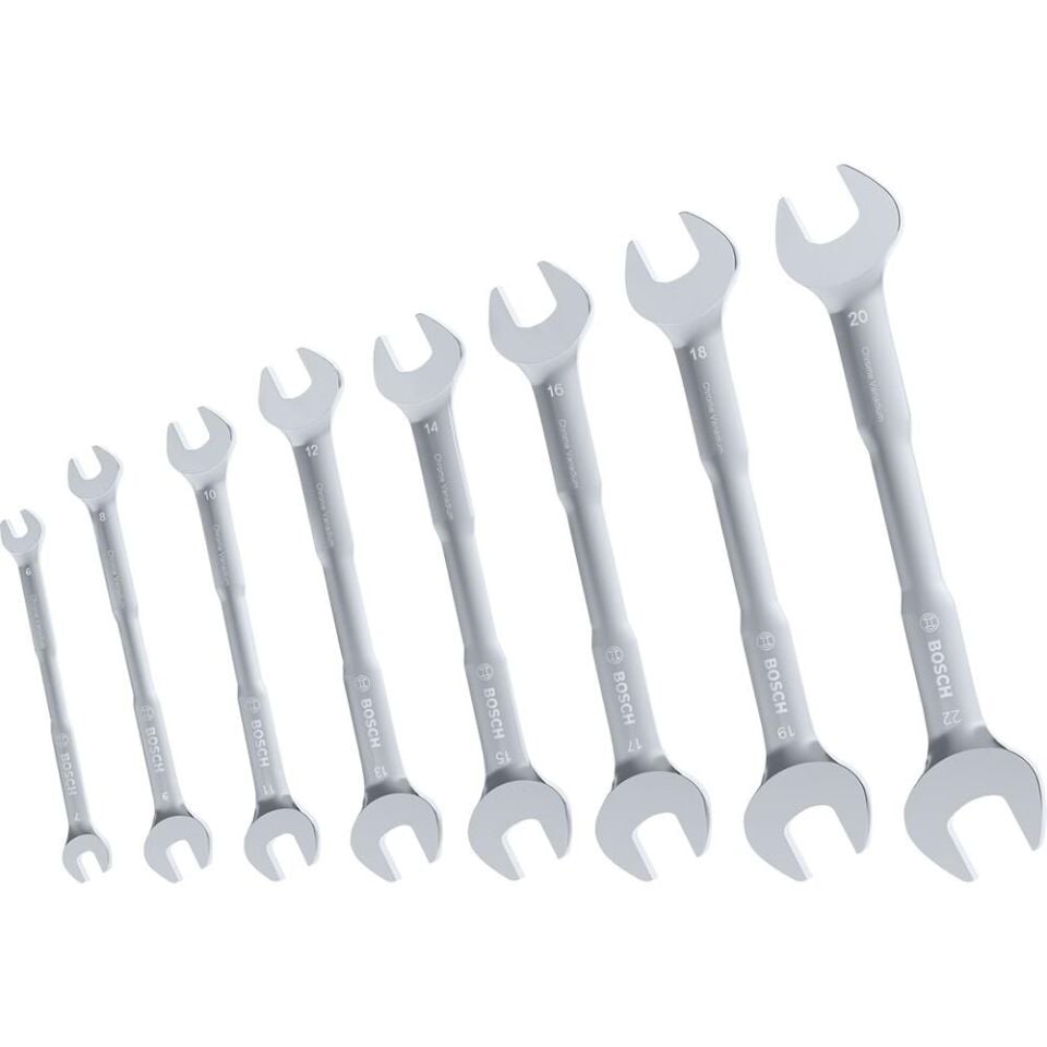 BOSCH Yarım  Ağızlı Anahtar Takımı 8 Parça (1 600 A03 HM8)
