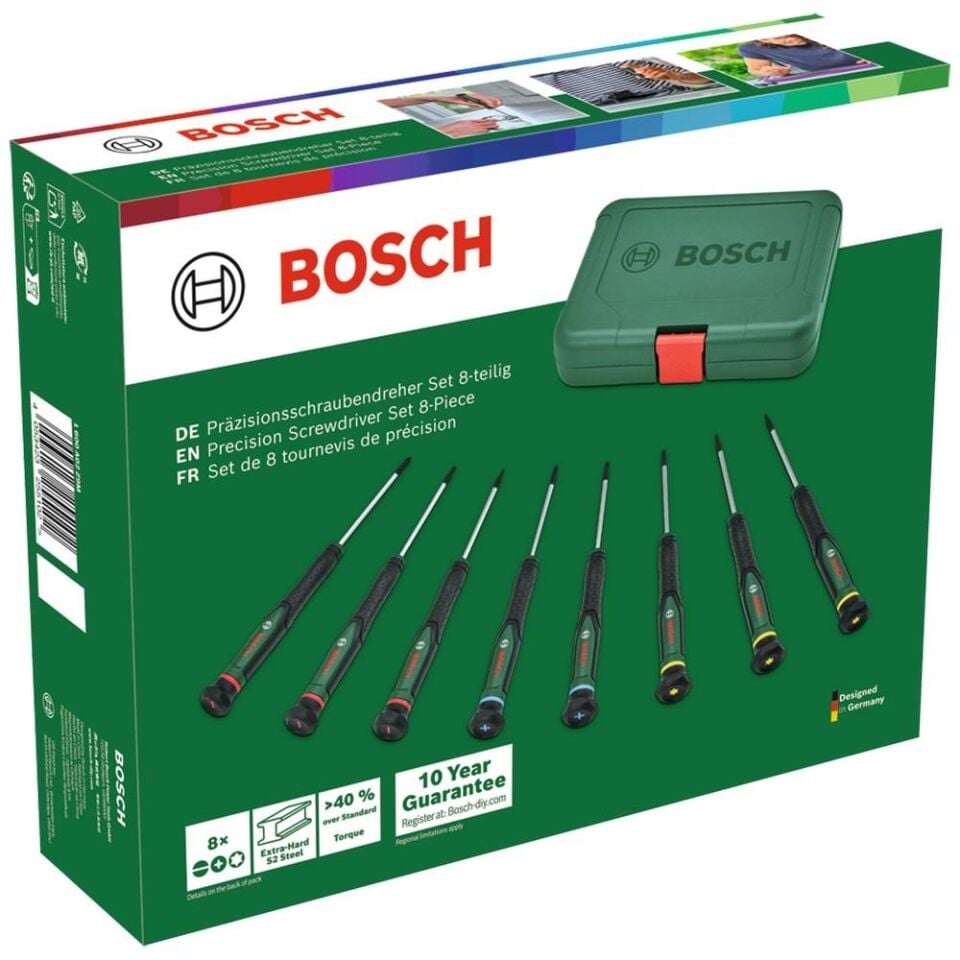 BOSCH Saatçi Tornavida Takımı (1 600 A02 Z9M)