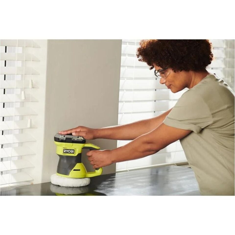 RYOBİ RBP18150-0 18V Li-Ion Akülü Orbital Polisaj Makinesi 15cm (5133005617)