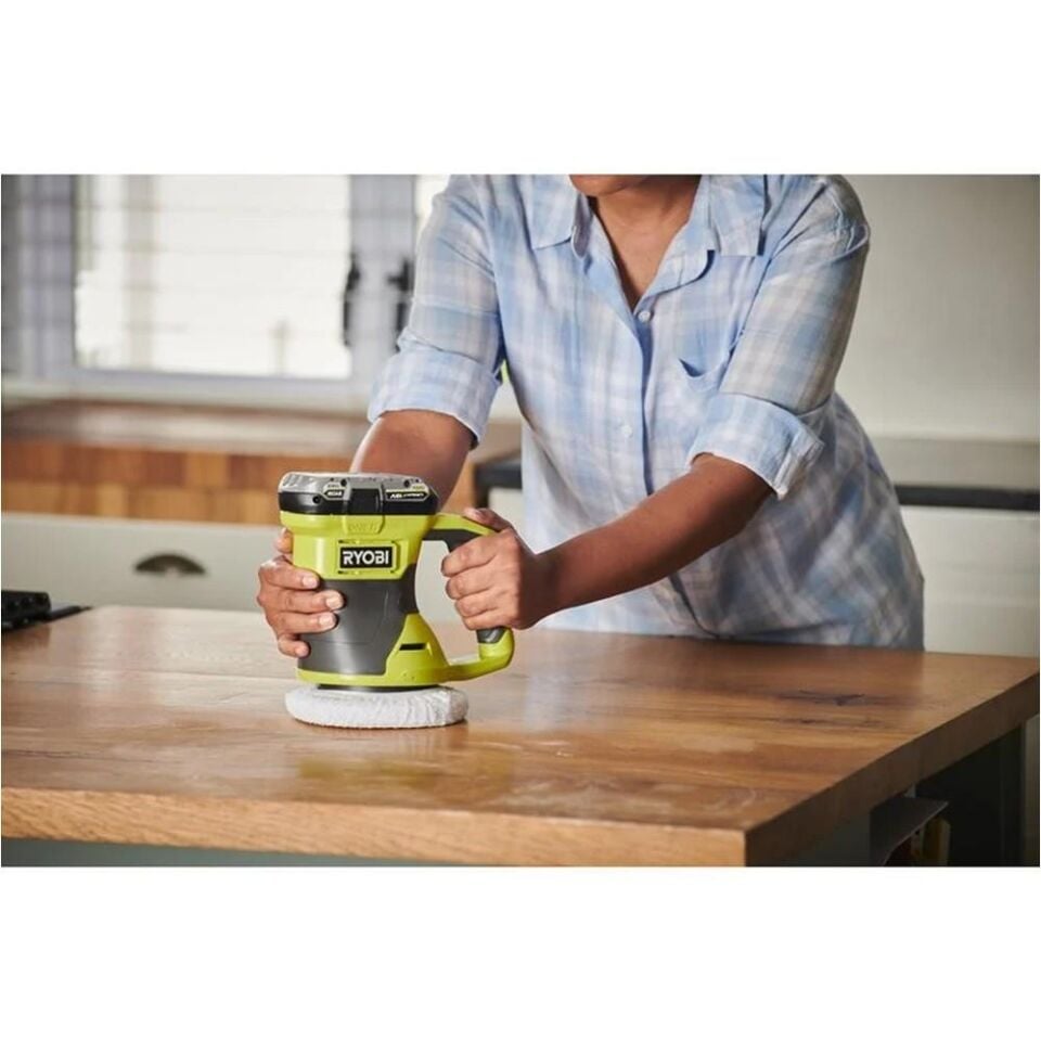 RYOBİ RBP18150-0 18V Li-Ion Akülü Orbital Polisaj Makinesi 15cm (5133005617)