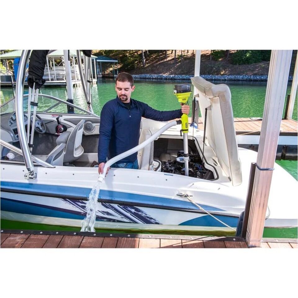 RYOBİ RY18STPA-0 Akülü Teleskopik Temiz Su Transfer Pompası (5133005716)