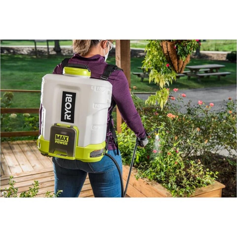 RYOBİ RY36BPSA-0 36V Akülü Sırt Tipi İlaçlama Pompası (Akü Dahil Değildir.) (5133005775)