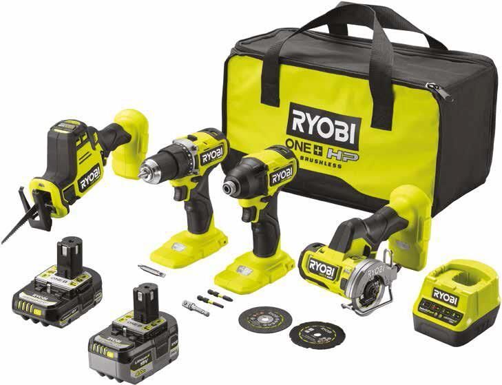 RYOBİ RCK184A-2C42S Combo Kit Çok Amaçlı Set (5133005289)