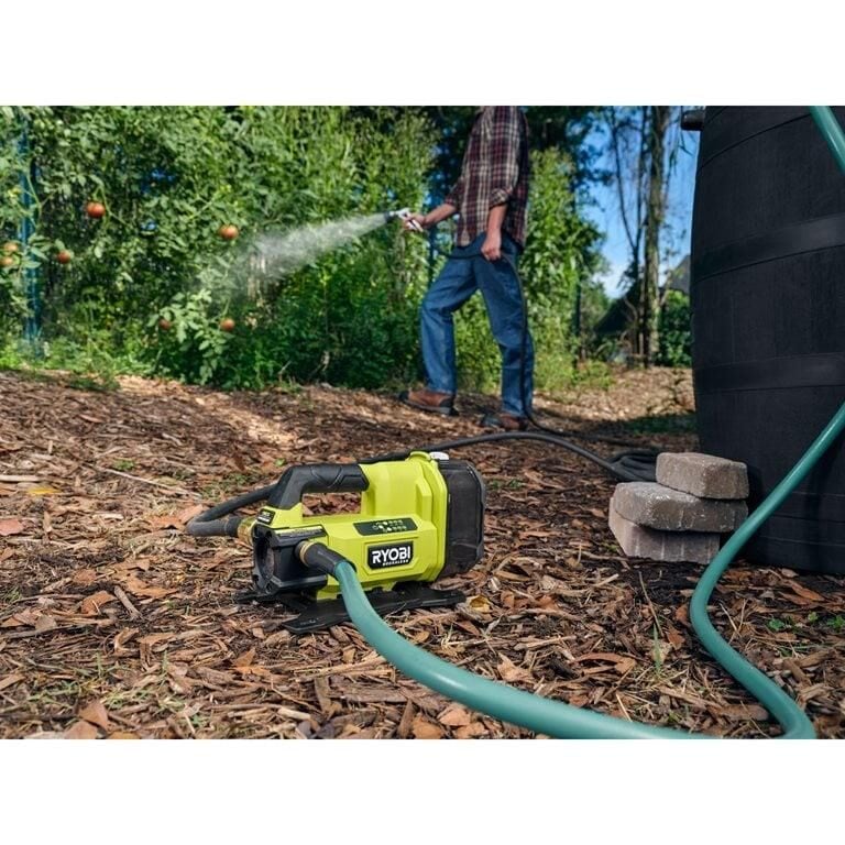 RYOBİ RY18TPXA-0 18V Akülü Temiz Su Transfer Pompası (Akü Dahil Değildir.) (5133006307)