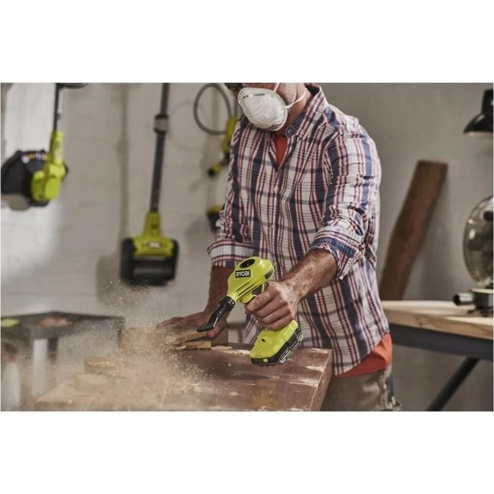 RYOBİ RVI18-0 18V Akülü Üfleme ve Vakumlama (Akü Dahil Değildir.) (5133006314)