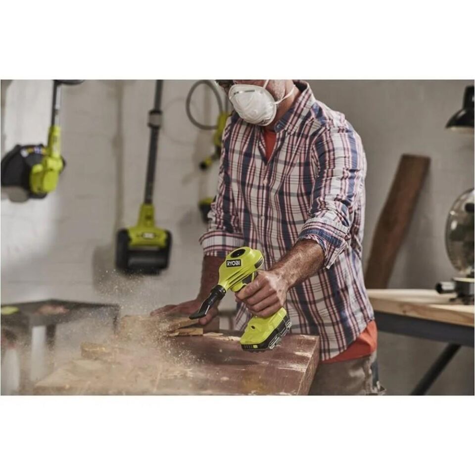 RYOBİ RVI18-0 18V Akülü Üfleme ve Vakumlama (Akü Dahil Değildir.) (5133006314)