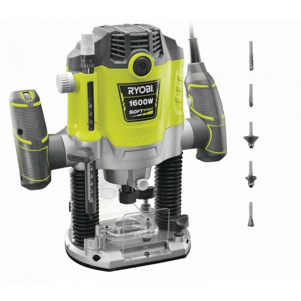 RYOBİ RRT1600-K 1600W Çift Kollu Freze (5133004796)