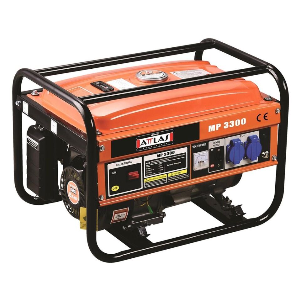 ATTLAS MP 3300 3Kva Benzinli Jeneratör (A0202004)
