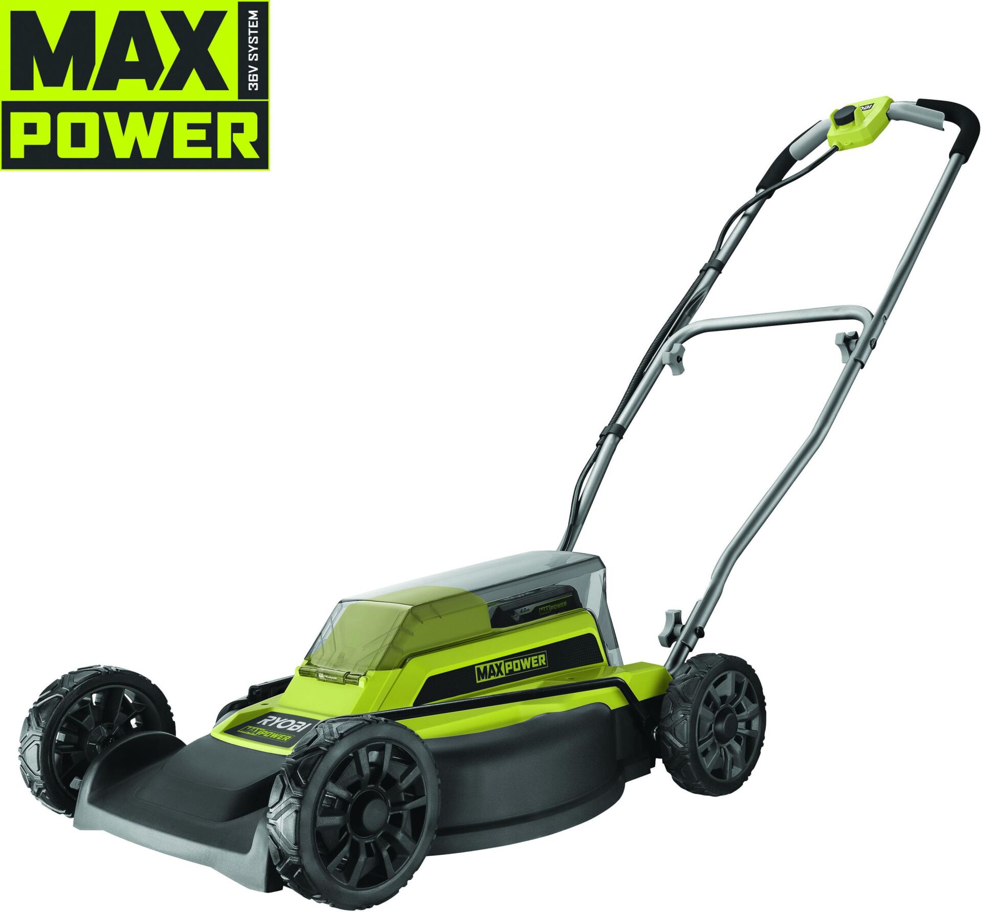 RYOBİ RY36LMM46A-140 36V Tekerlekli Malçlama ve Çim Biçme Makinesi 4.0Ah 46Cm (5133005486)