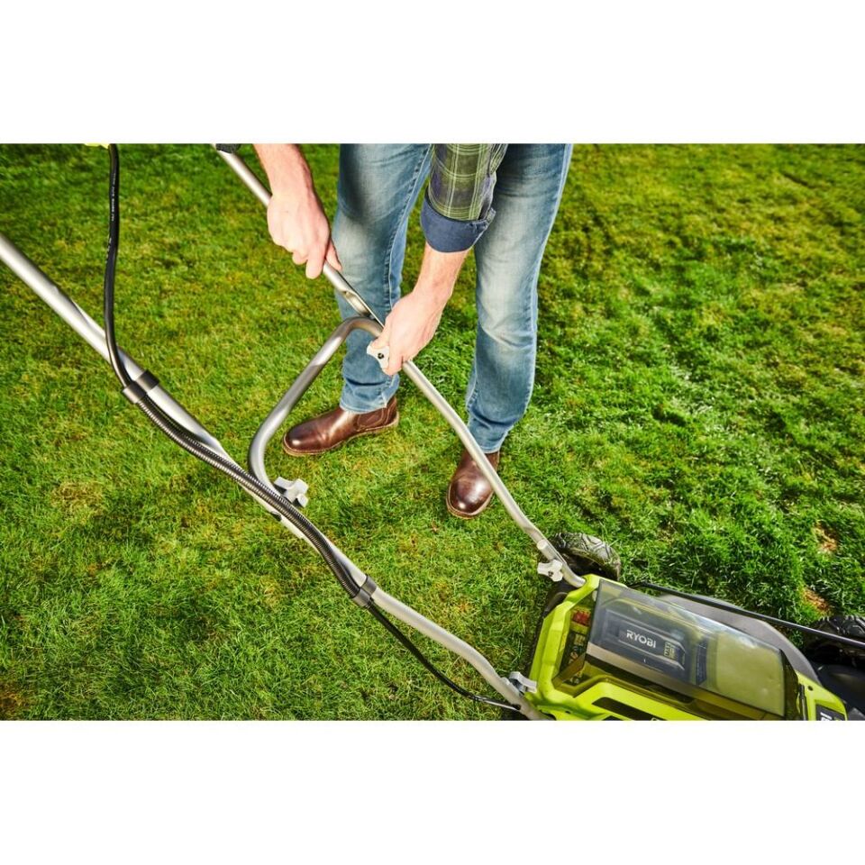 RYOBİ RY36LMM46A-140 36V Tekerlekli Malçlama ve Çim Biçme Makinesi 4.0Ah 46Cm (5133005486)