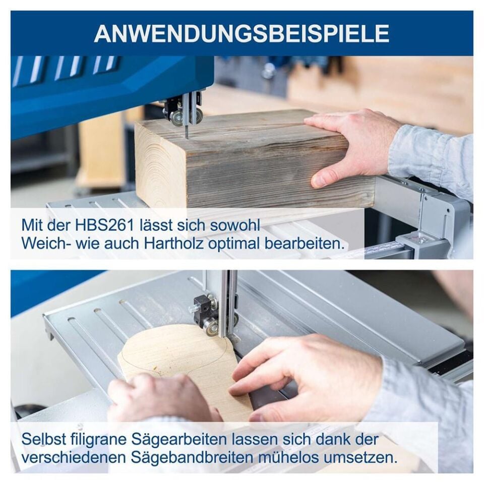 SCHEPPACH HBS 261 500 W Şerit Testere (5901514901)
