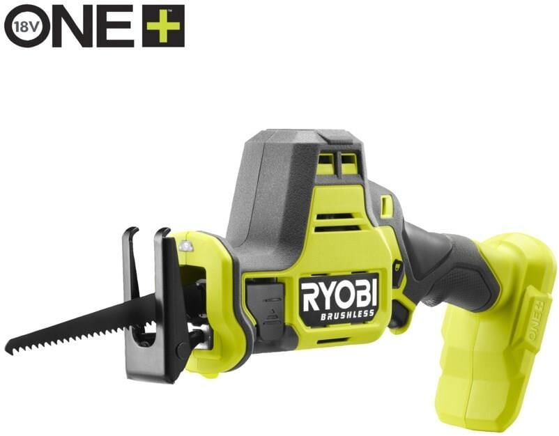 RYOBİ RRS18CBL-0 18V Kömürsüz Kompakt Kılıç Testere (Akü Dahil Değildir.) (5133006498)