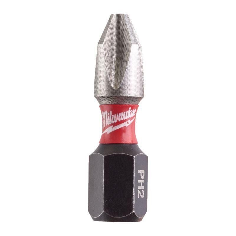 MİLWAUKEE Bits Uç Ph2 25Mm 25'li Paket Shockwave (T4932430853)