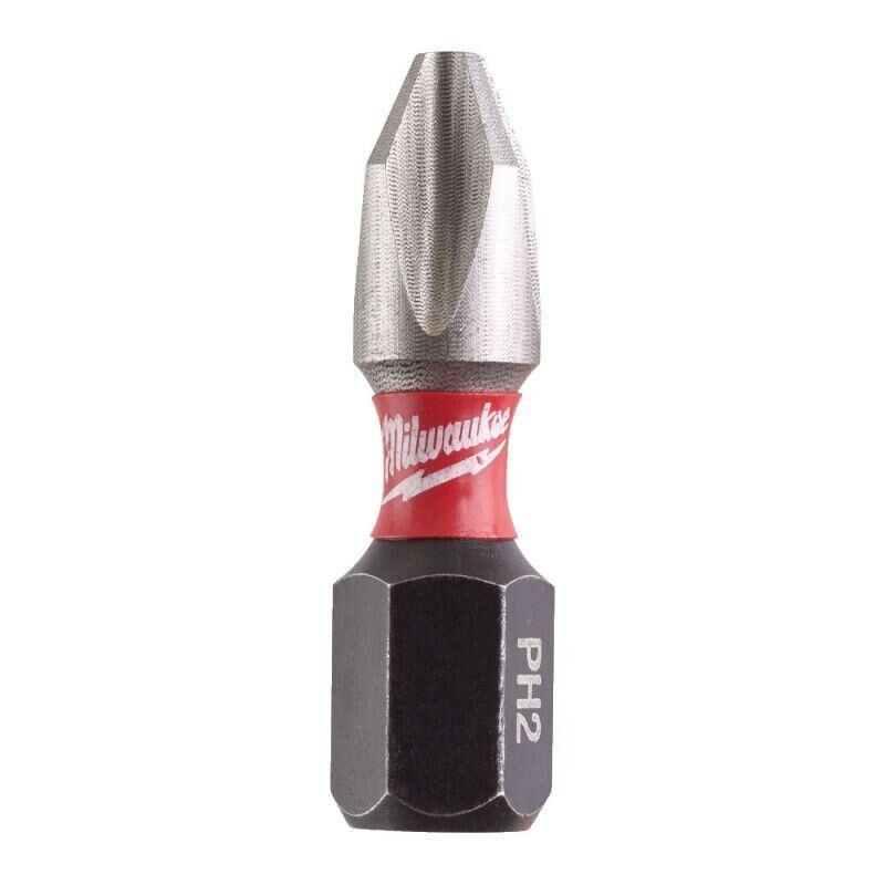 MİLWAUKEE Bits Uç Ph2 25Mm 25'li Paket Shockwave (T4932430853)