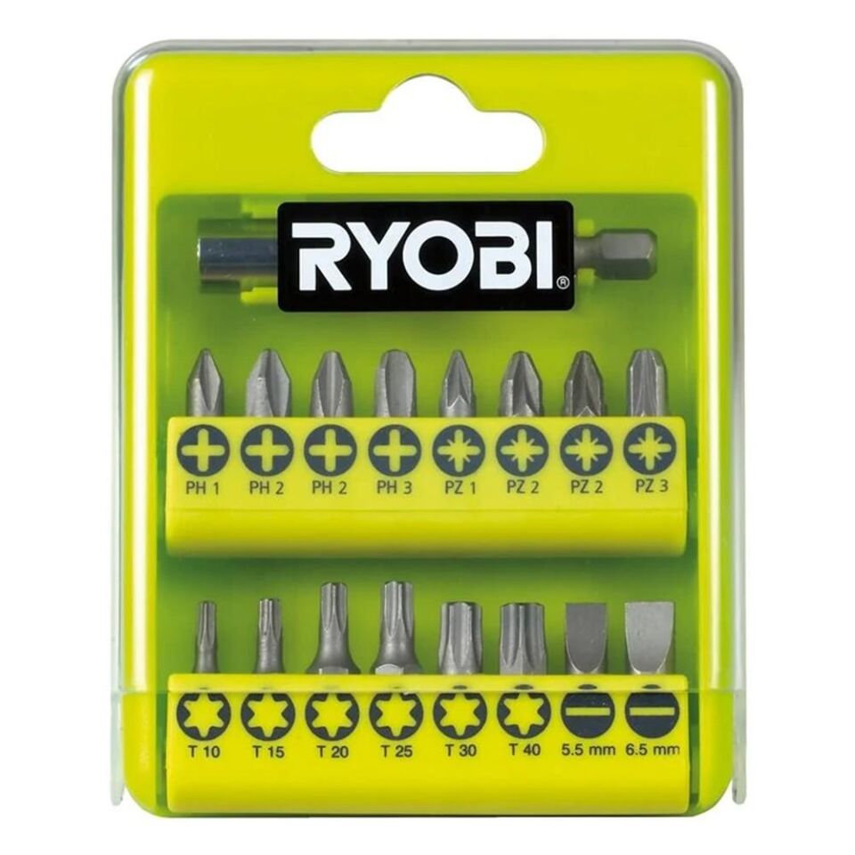 RYOBİ RAK17SD 17 Parça Bits Uç Seti (5132002550)