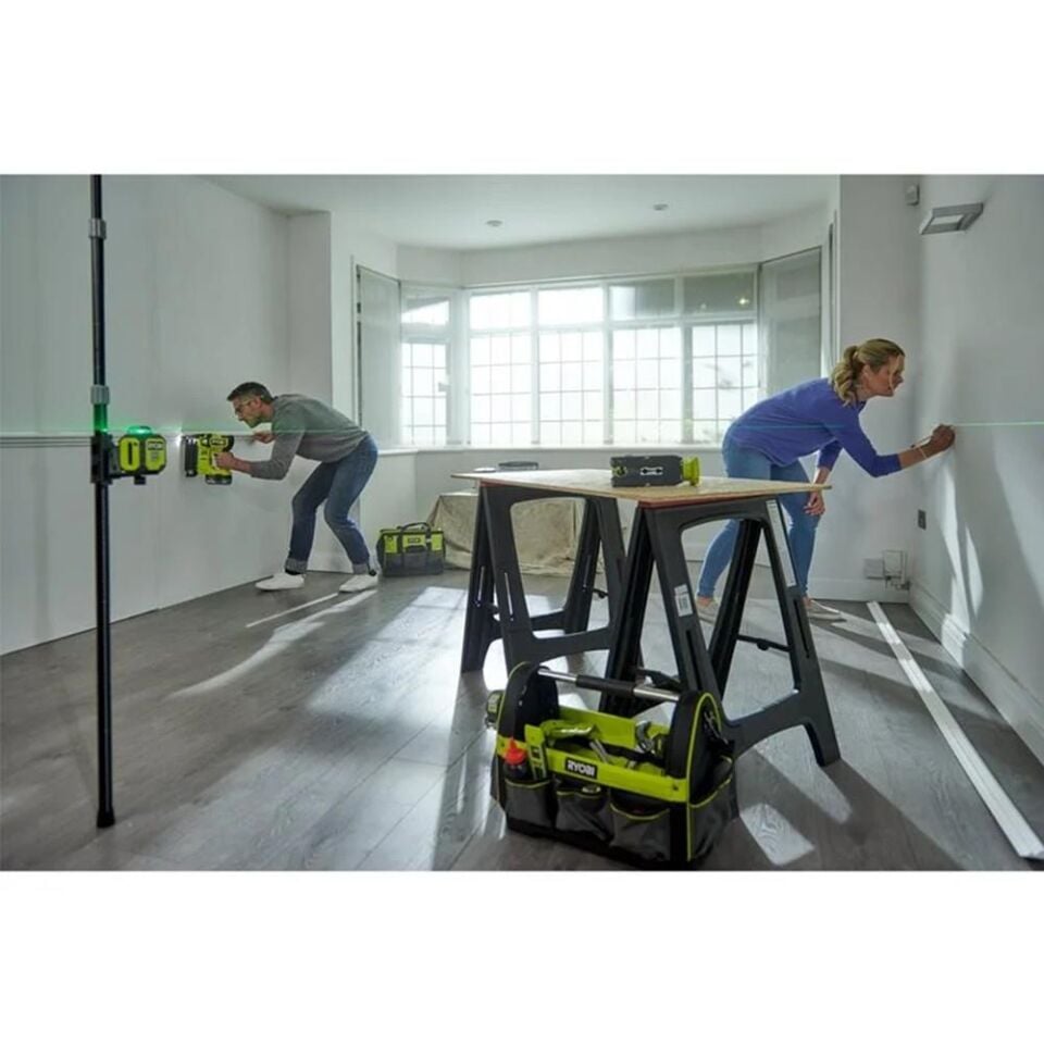 RYOBİ RB360GLL 360 Yeşil Çizgili Lazer Metre (5133005310)