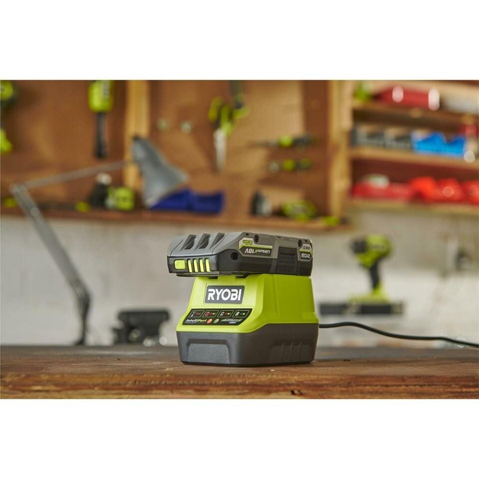 RYOBİ RC18120-120C 18V 2.0Ah Akü + Şarj Cihazı Set (5133005090)