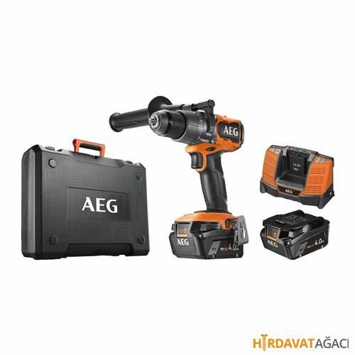 AEG BSB 18C3BL-402C Akülü Darbeli Matkap (4935478938)