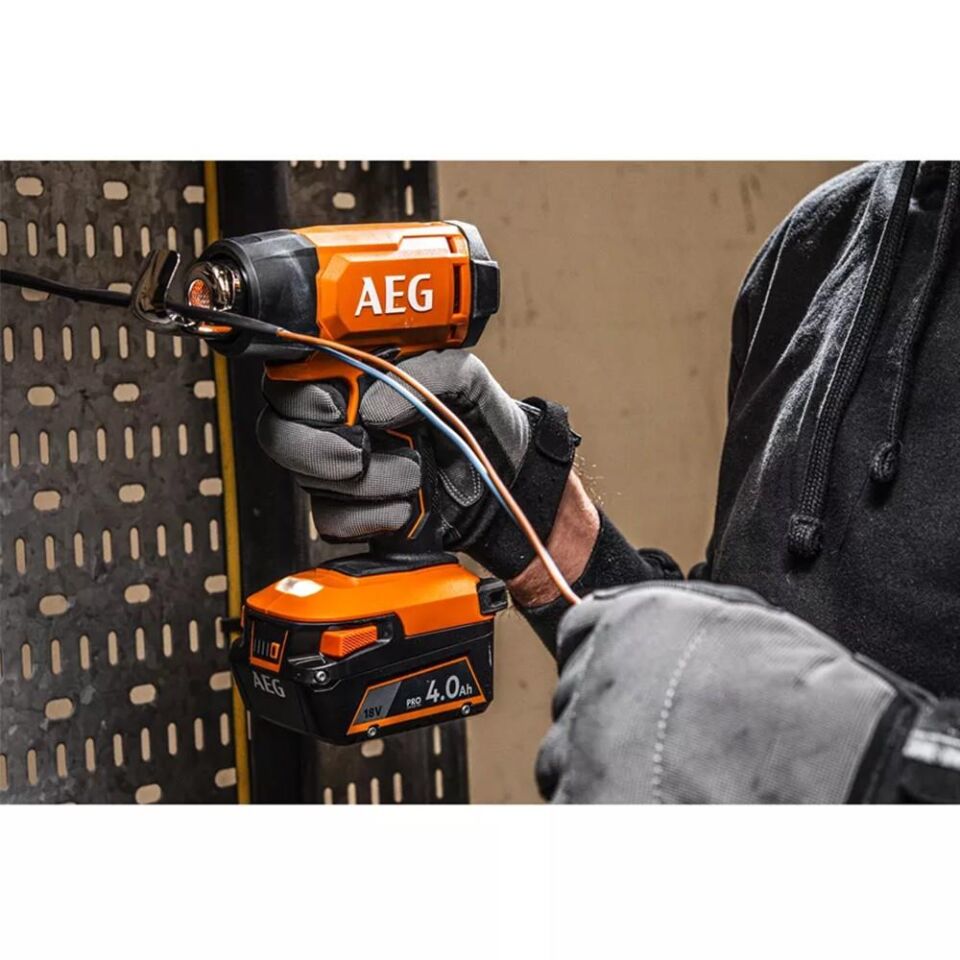 AEG BHG18-0 Akülü Sıcak Hava Tabancası (Akü Dahil Değildir) (4935480972)